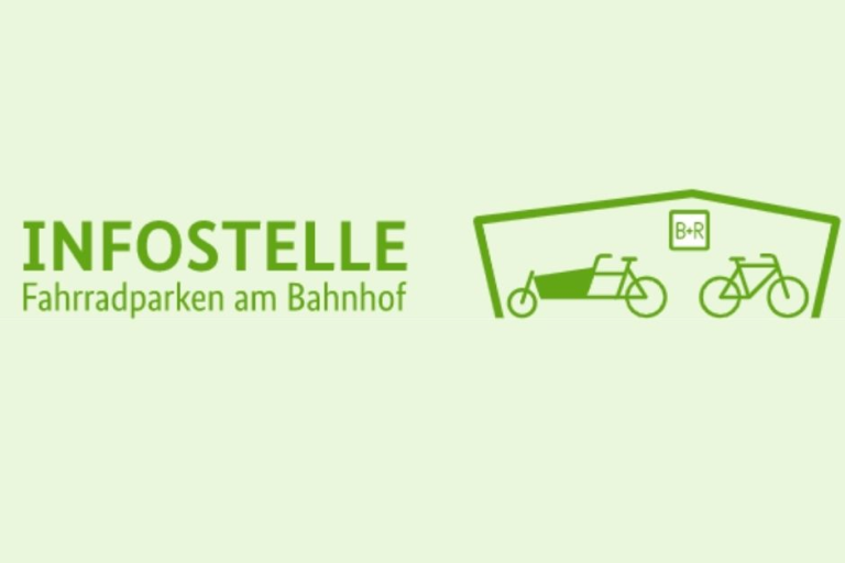 Logo Infostelle Fahrradparken am Bahnhof