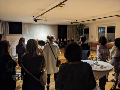 Unternehmerinnen, Gründerinnen und Freiberuflerinnen sind zu Gast im Musikinstitut Piano & Voice
