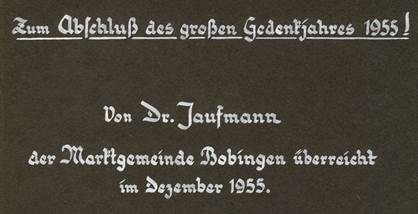 Abbild einer Schrift aus dem Stadtarchiv