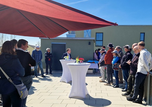 Einweihung Wohnen am Brunnenplatz