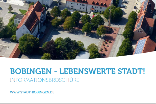 Titelseite Bürgerinformationsbroschüre