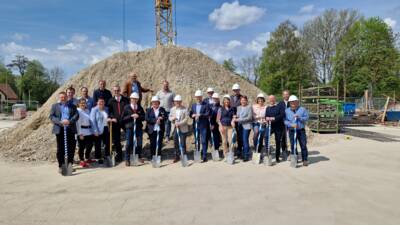 Spatenstich im April 2023